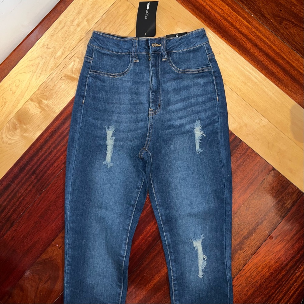 Dark Wash Fashion Nova Jeans